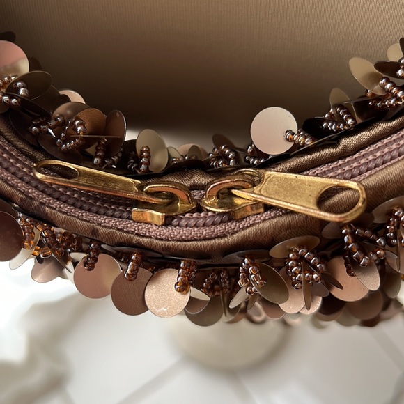 Shimmering lined vintage sequin bag — sparkly, not scratchy! - Picture 7 of 15